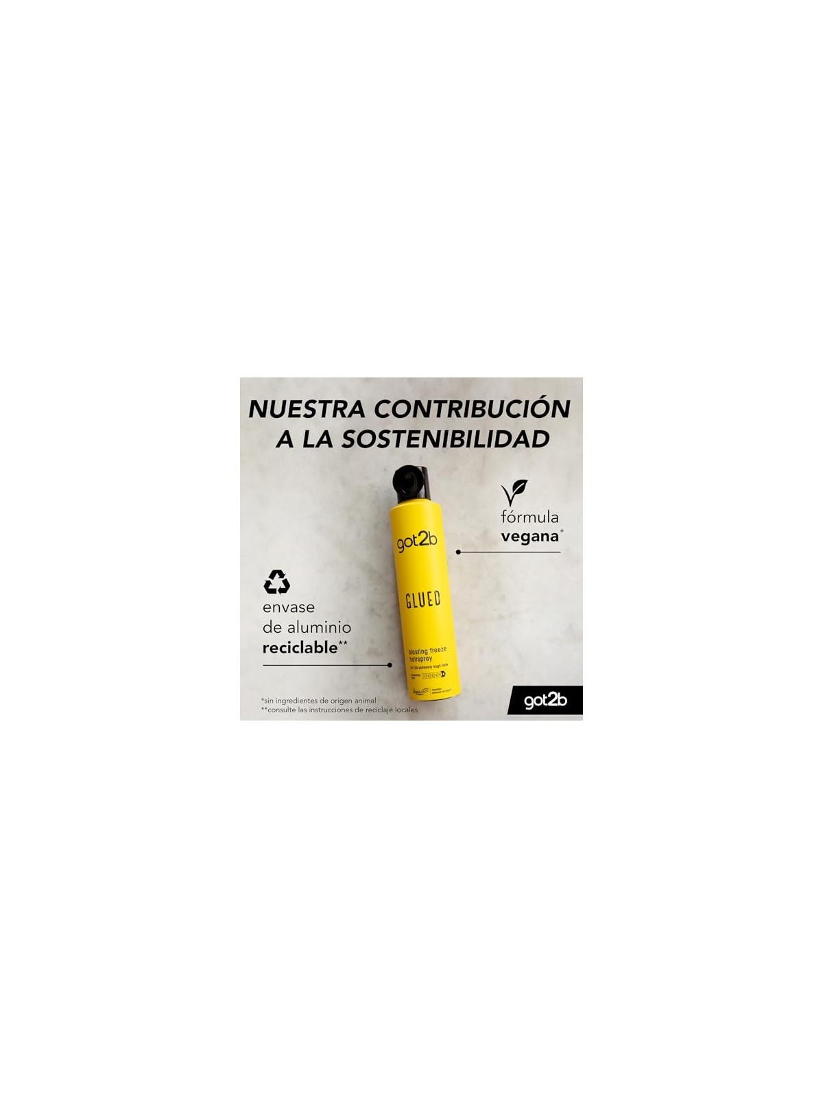 GOT2B Glued Bending Freeze lacca per capelli