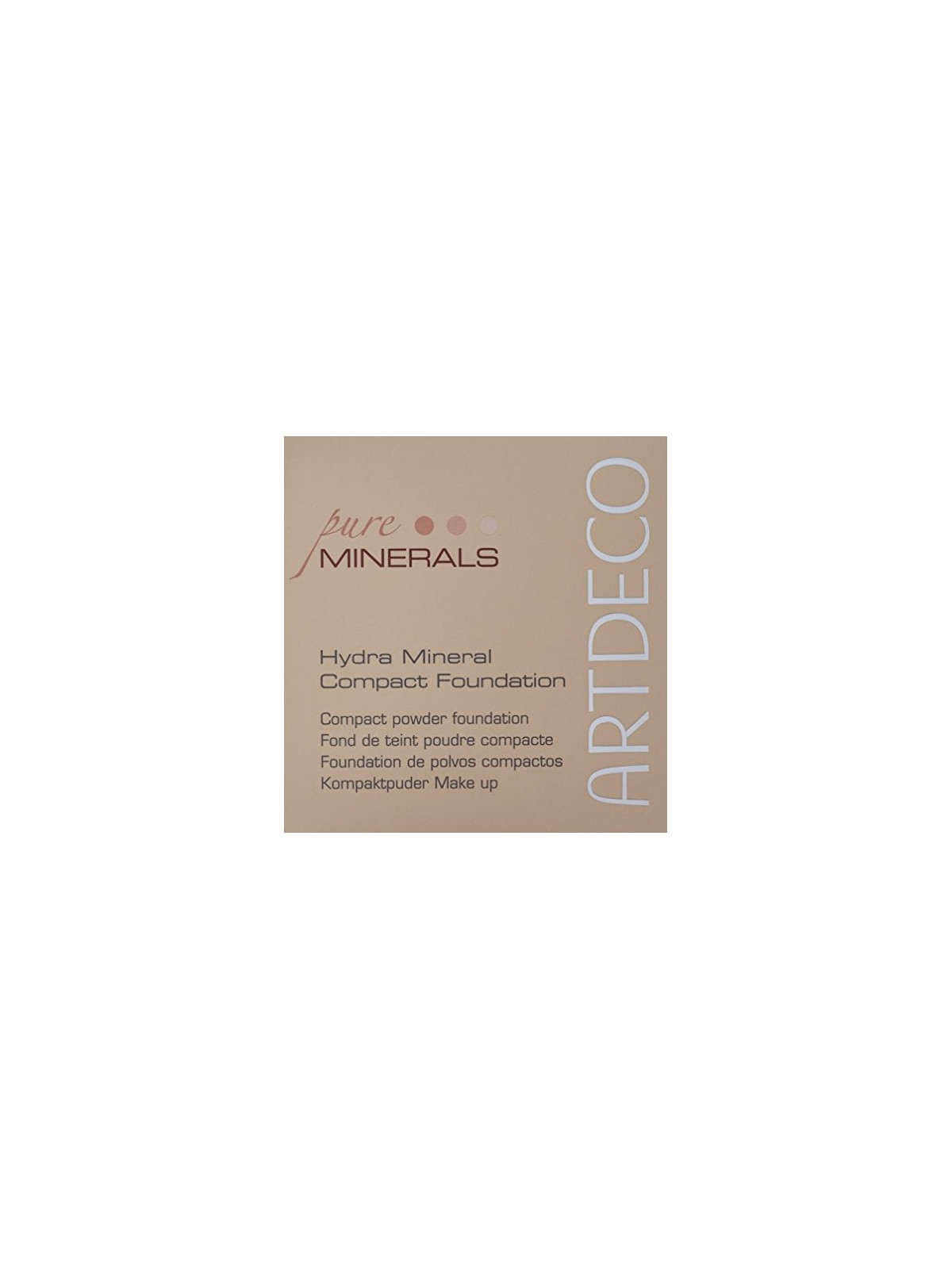 Fondotinta compatto minerale Artdeco 10g Numero 60