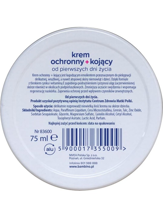 Crema protettiva  lenitiva fin dai primi giorni di vita 75ml