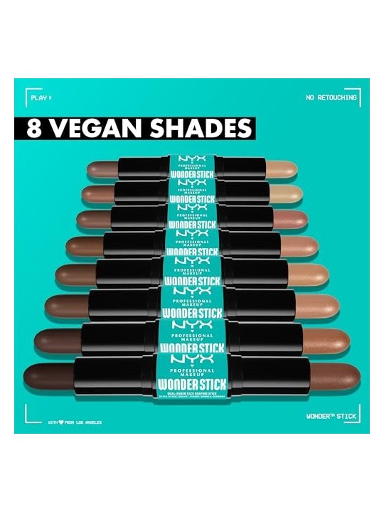 Nyx Professional Make Up WONDER STICK doppio lift viso 01fair unisex