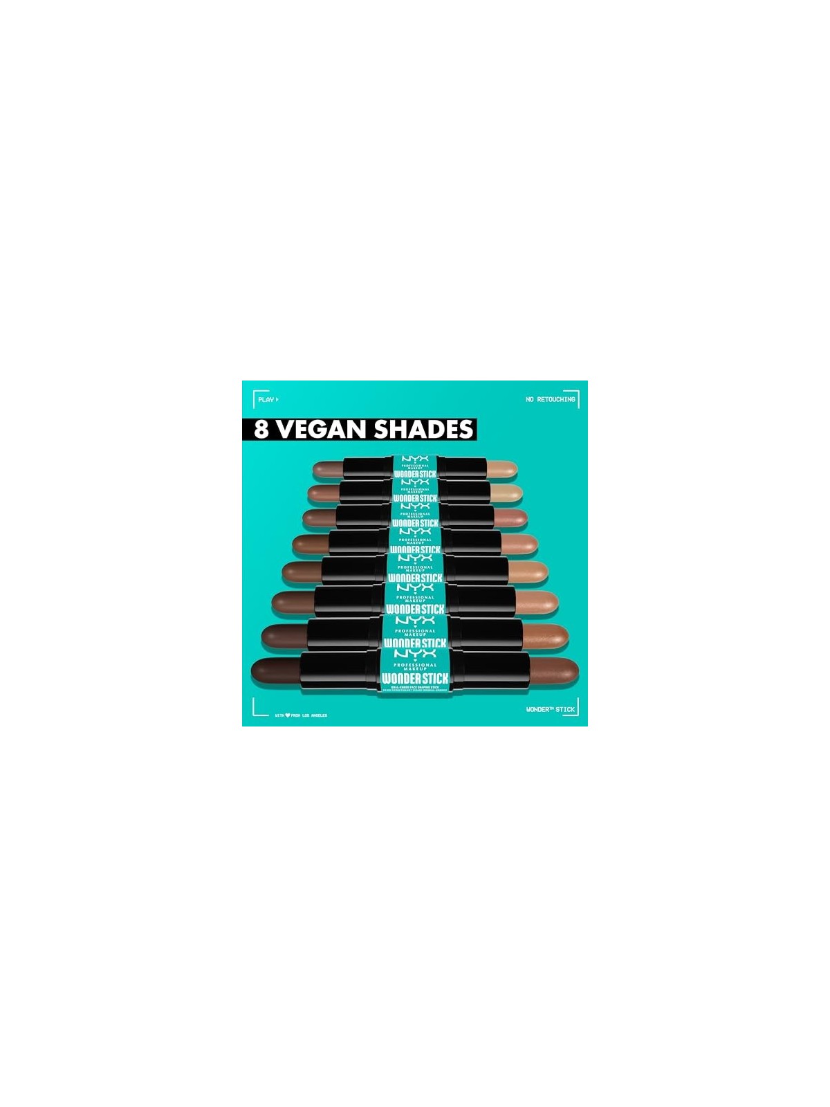 Nyx Professional Make Up WONDER STICK doppio lift viso 01fair unisex