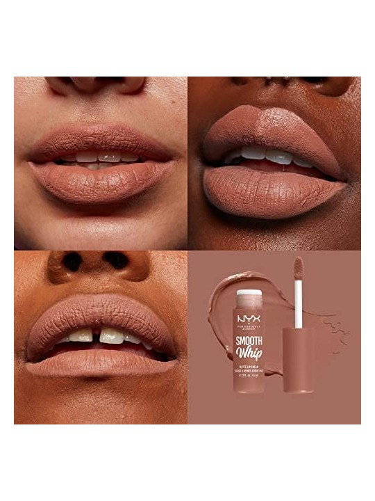 Nyx Professional Make Up SMOOTH WHIPE crema per labbra opaca pancake stacks 4ml unisex