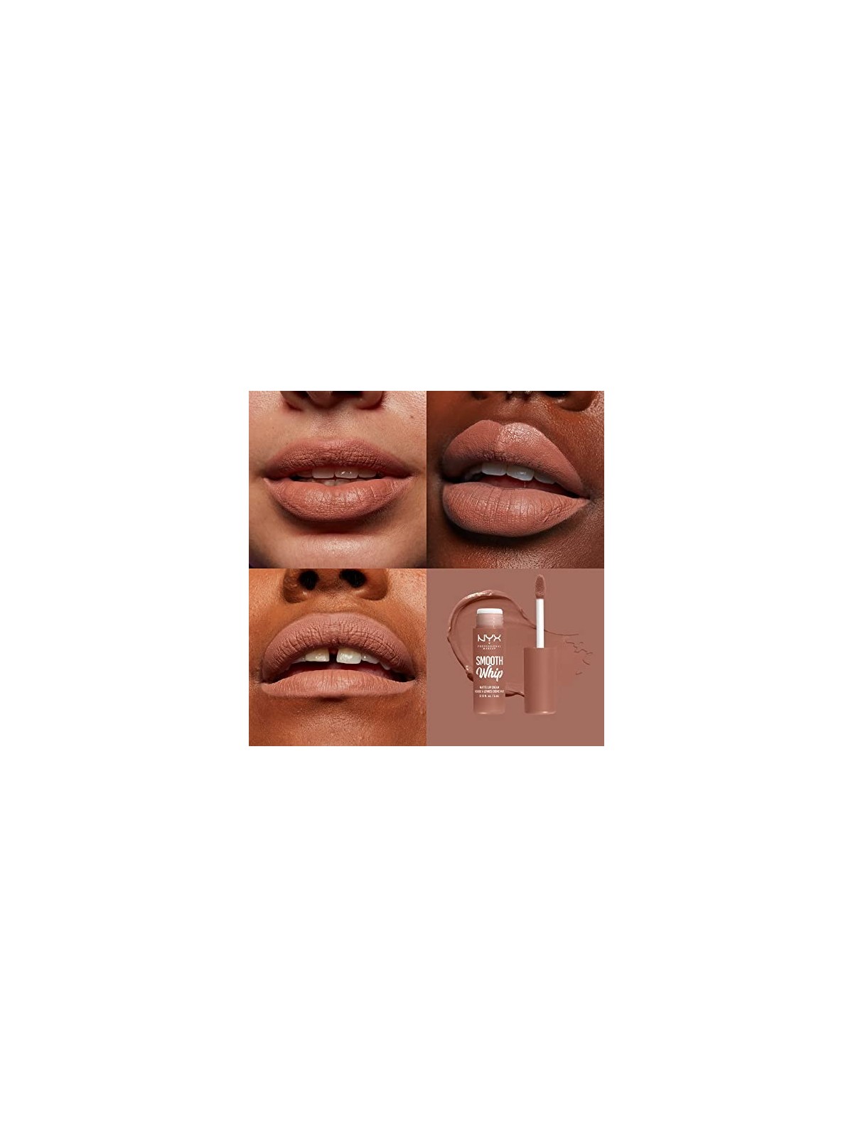Nyx Professional Make Up SMOOTH WHIPE crema per labbra opaca pancake stacks 4ml unisex