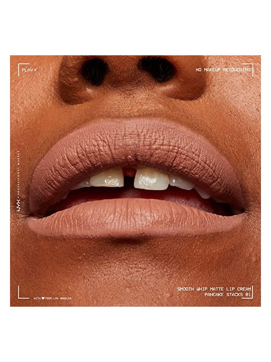 Nyx Professional Make Up SMOOTH WHIPE crema per labbra opaca pancake stacks 4ml unisex