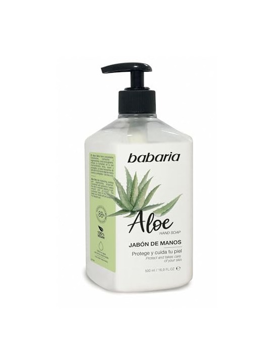 Sapone Babaria Aloe Vera 500ml: idrata e deterge delicatamente