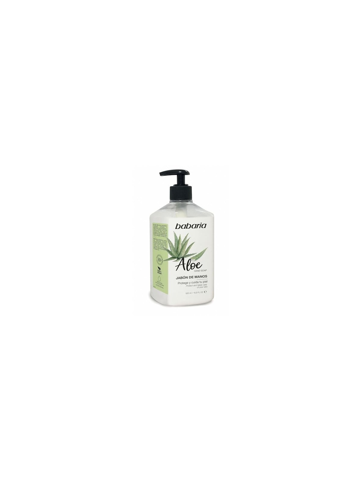Sapone Babaria Aloe Vera 500ml: idrata e deterge delicatamente