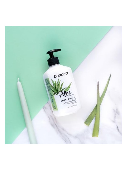 Sapone Babaria Aloe Vera 500ml: idrata e deterge delicatamente