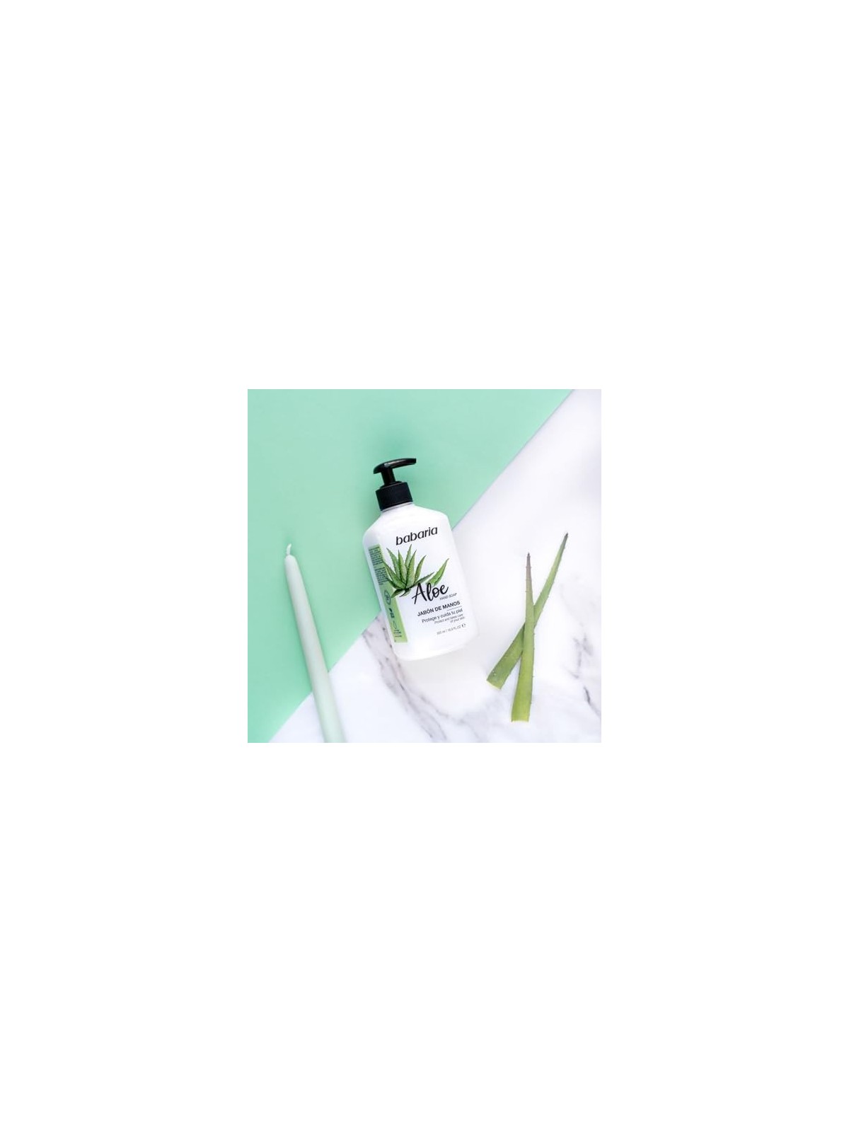 Sapone Babaria Aloe Vera 500ml: idrata e deterge delicatamente