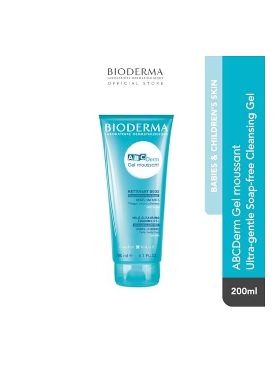 Bioderma ABCDerm Moussant Tube unisex 200ml
