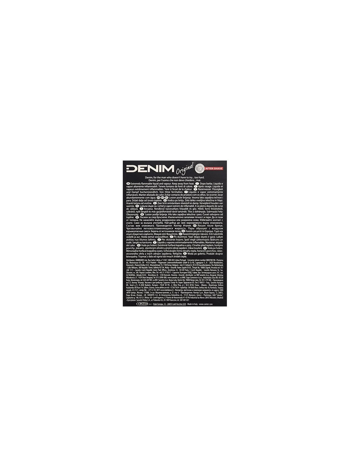 Denim Dopobarba originale uomo 100ml