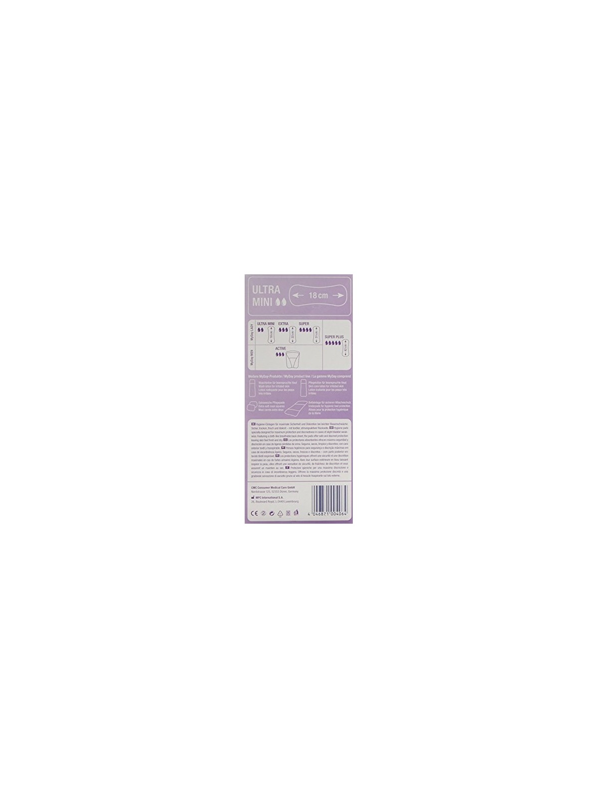 Protettore incontinenza ultra mini 28u unisex My Day