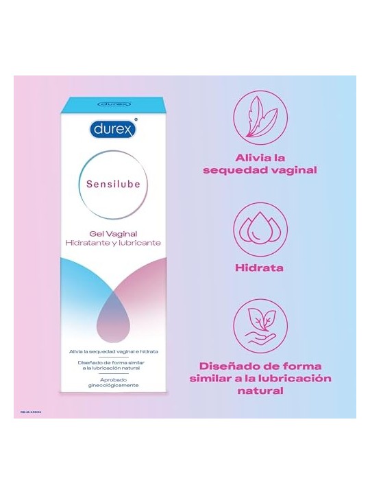 Durex SENSILUBE gel idratante e lubrificante vaginale 40ml donna
