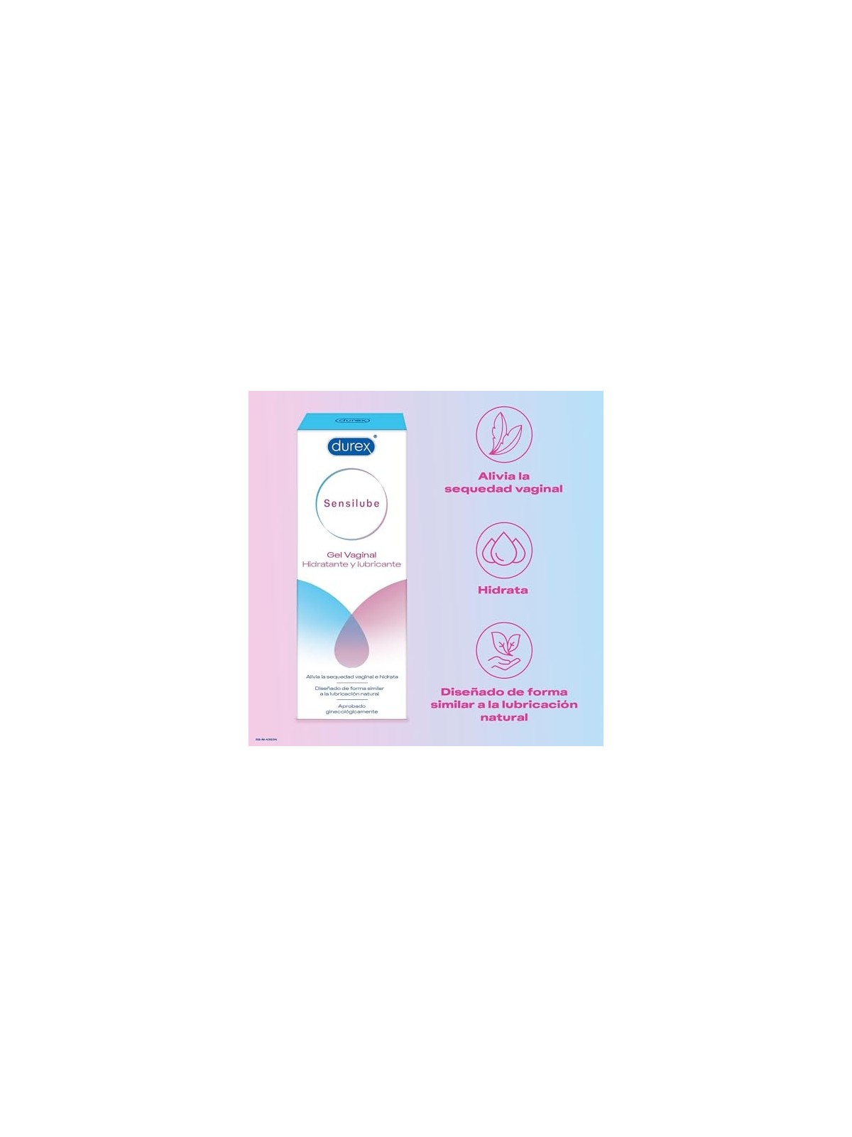 Durex SENSILUBE gel idratante e lubrificante vaginale 40ml donna