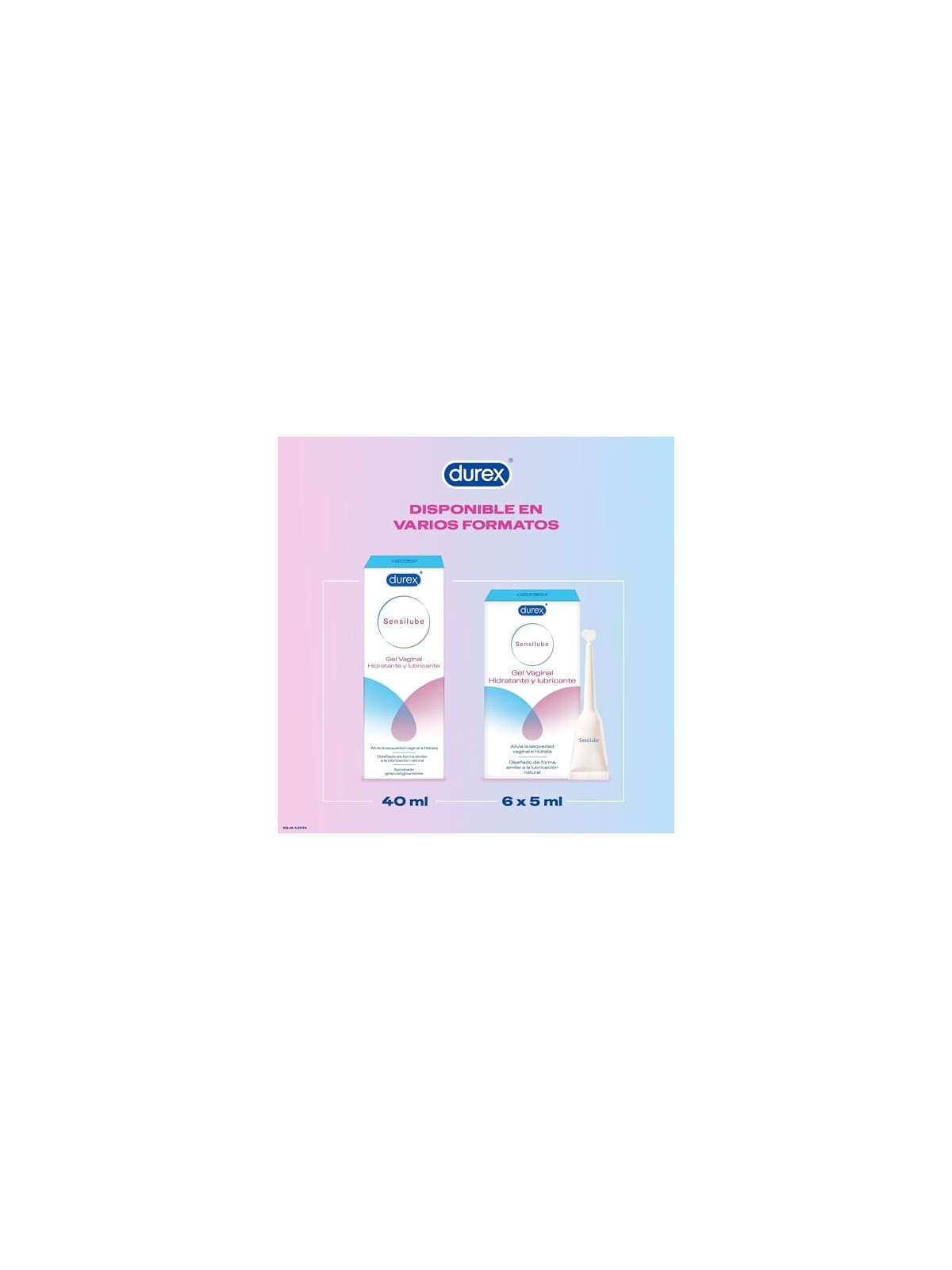 Durex SENSILUBE gel idratante e lubrificante vaginale 40ml donna