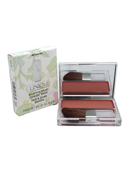 Clinique Blushing Blush Powder Blush donna 6g Numero 107 Sunset Glow