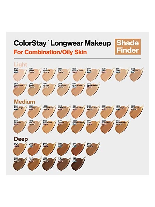 Revlon Professional Colorstay Makeup Pelle mista/grassa donna 330 Natural Tan