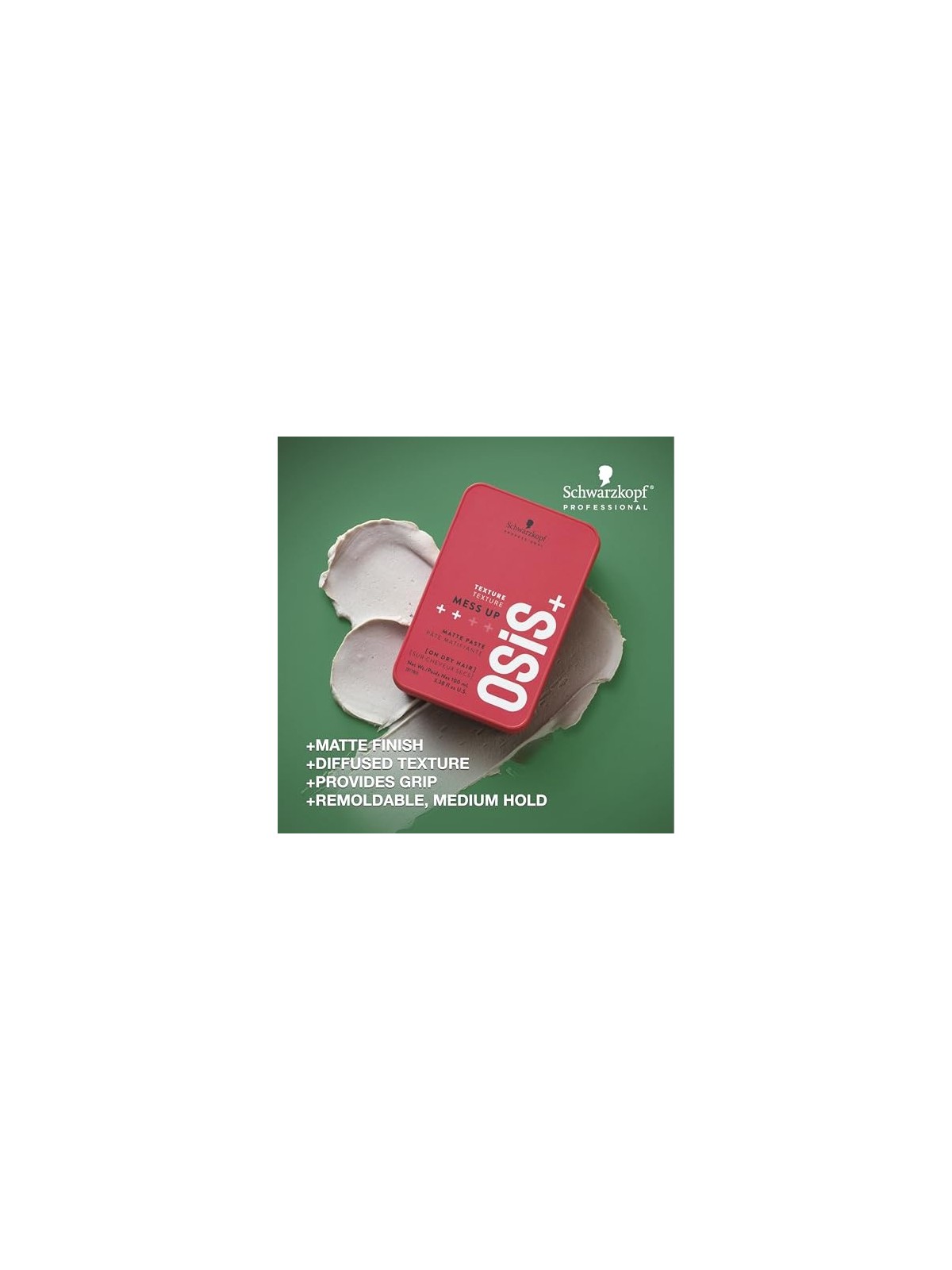 Pasta Opaca Schwarzkopf Osis Mess Up Matte Paste 100ml