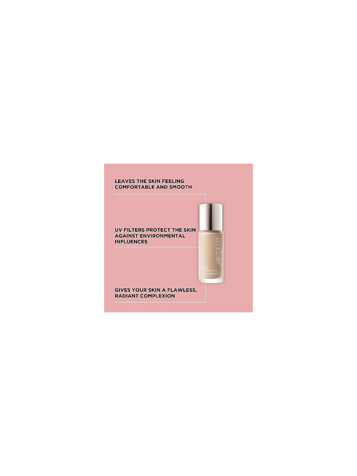 Fondotinta Trattamento Ricco 20ml Warm Numero 15 Cashmere Rose