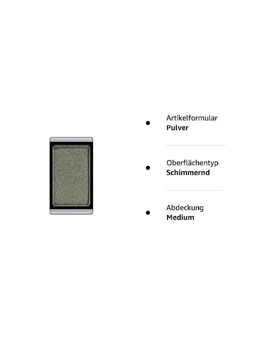 Artdeco Eyeshadow Pearl 0,8g Numero 40 Medium Pine Green