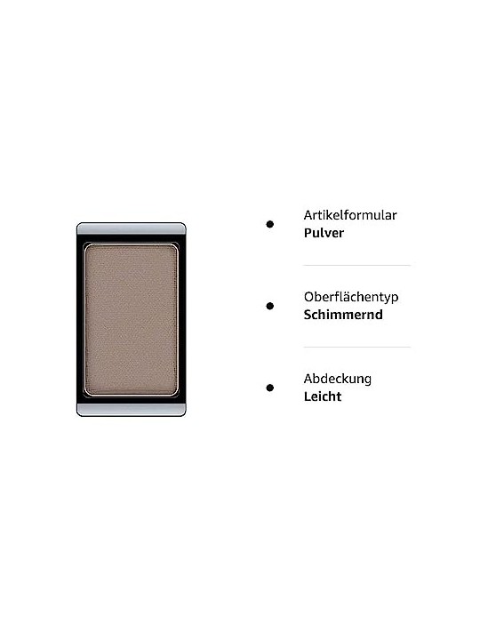Ombretto Artdeco Matt 0,8g n520 Grigio Chiaro Mocca