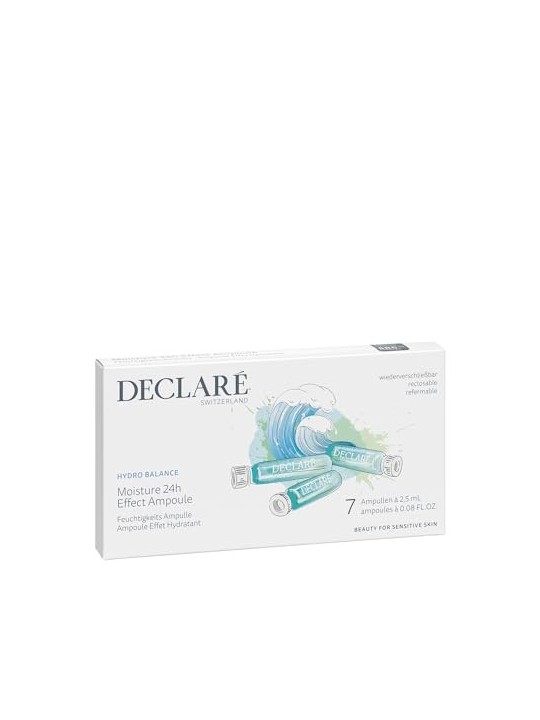 Declare Hydro Balance Moisture 24H Effect Ampoule Set 17,5ml 7x2,5ml Ampoules