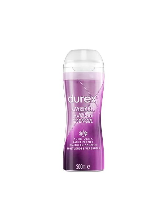 DUREX Play 2in1 gel da massaggio e gel intimo idratante con aloe lenitiva 200ml