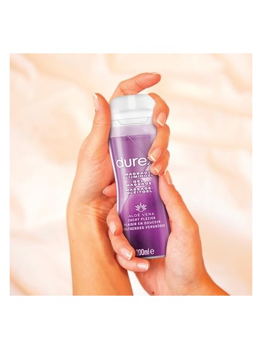 DUREX Play 2in1 gel da massaggio e gel intimo idratante con aloe lenitiva 200ml