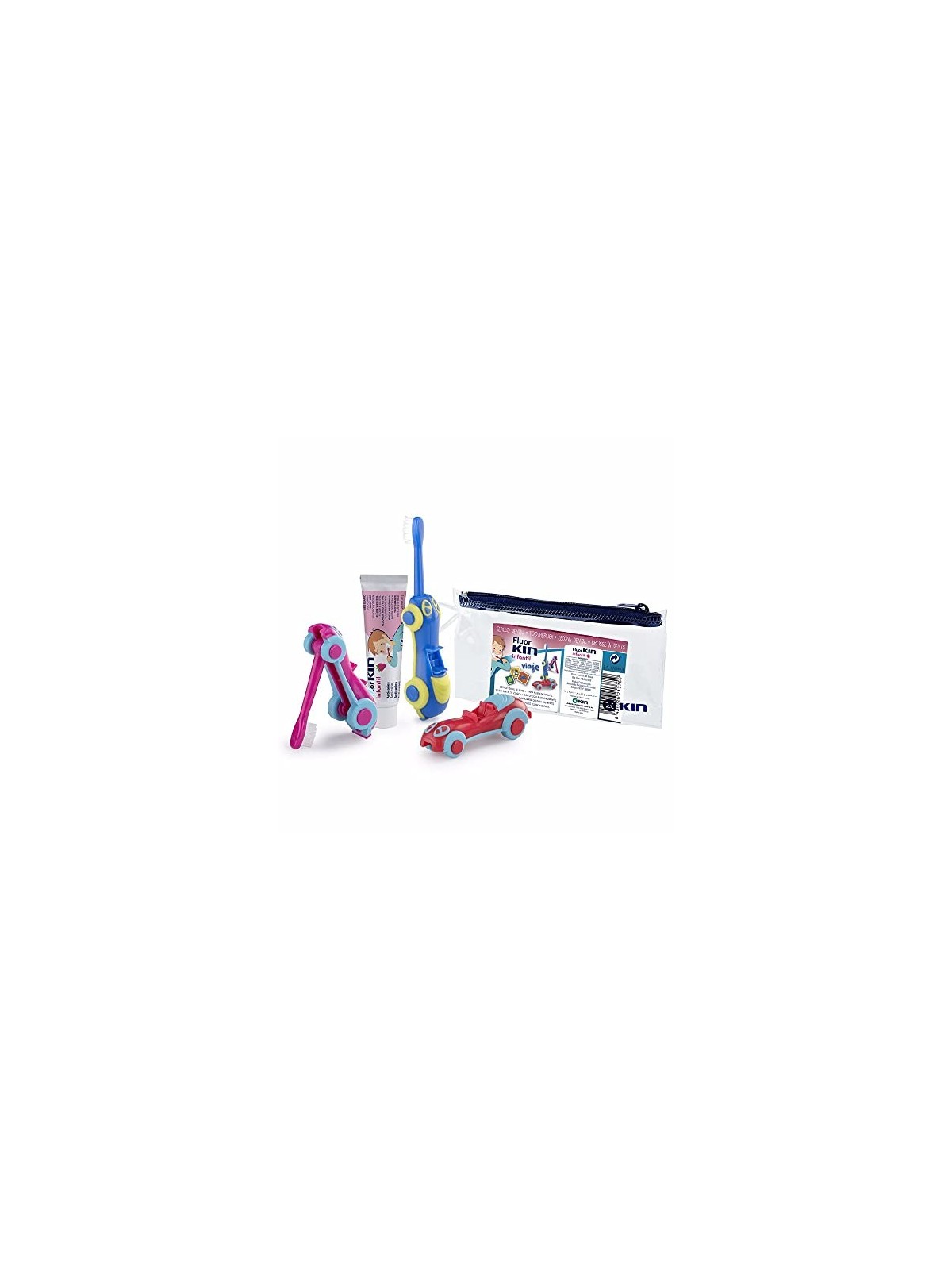 Kin FLUORKIN INFANTILE VIAGGIO AUTO set 3 unit unisex