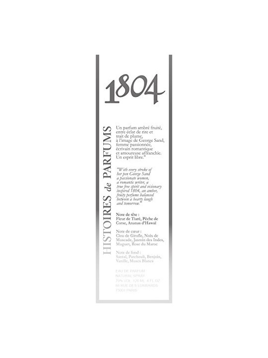Histoires de Parfums 1804 Eau De Parfum 120ml