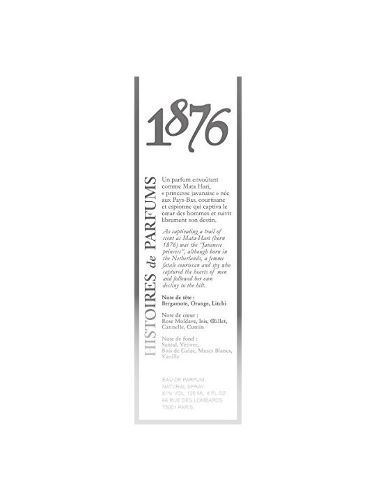 Profumo H.D.P. 1876 Eau de Parfum Spray Donna 120ml