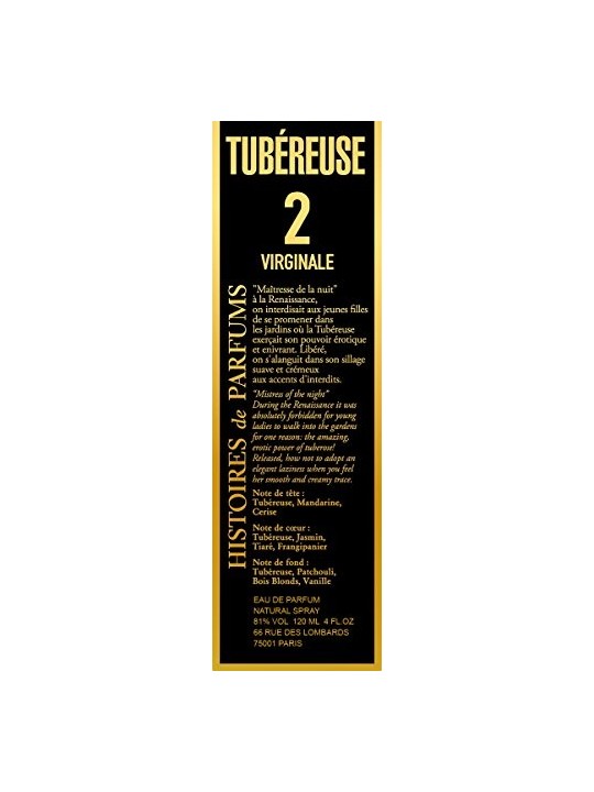 Histoires de Parfums Tuberosa 2 Virginale Eau De Parfum 120ml donna
