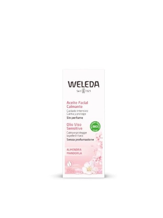 Weleda Almond Calming Face Oil donna 50ml Sensitive Skin