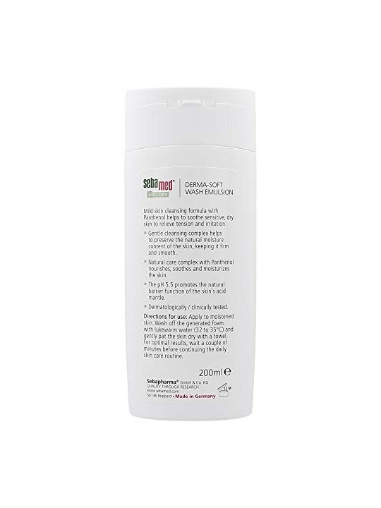 Emulsione lavante antisecca DermaSoft donna 200ml