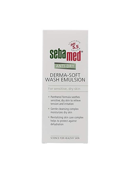 Emulsione lavante antisecca DermaSoft donna 200ml