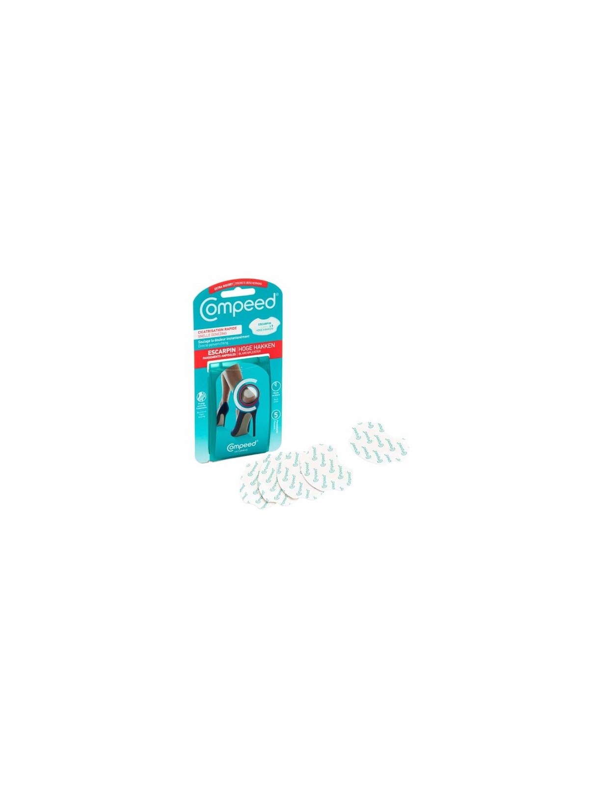 Compeed Sport Cerotti per Vesciche su Planta del Piede 5 Pezzi Unisex