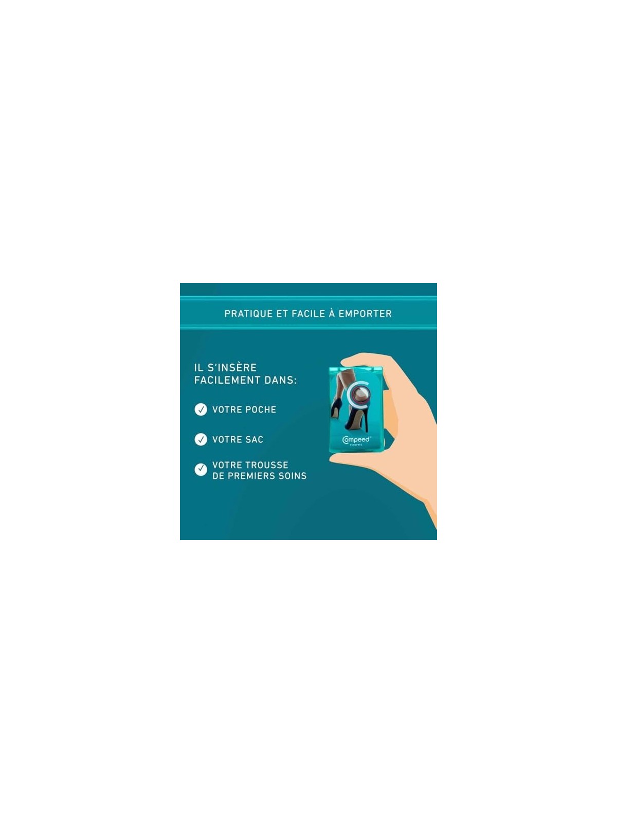 Compeed Sport Cerotti per Vesciche su Planta del Piede 5 Pezzi Unisex