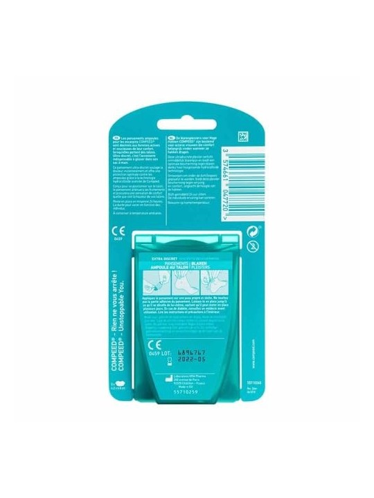 Compeed Sport Cerotti per Vesciche su Planta del Piede 5 Pezzi Unisex