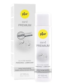 PJUR Med Premium Glide gel per la cura del corpo e giochi erotici a base di silicone 100ml