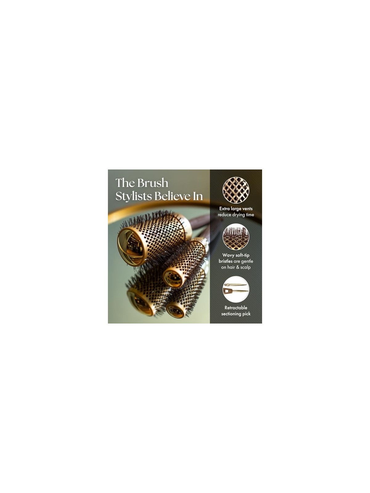Spazzola Termica Olivia Garden CERAMIC ION NANO THERMIC 34