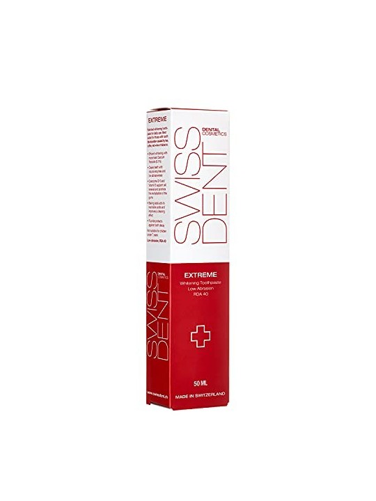 Swissdent Pasta per Denti Sbiancante Estrema Inossidabile per Fumatori Unisex 50ml