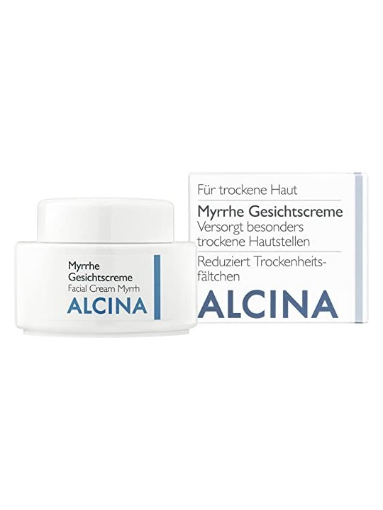 Alcina Crema Viso Myrrhe alla Mirra rigenerante antirughe per donna 100ml