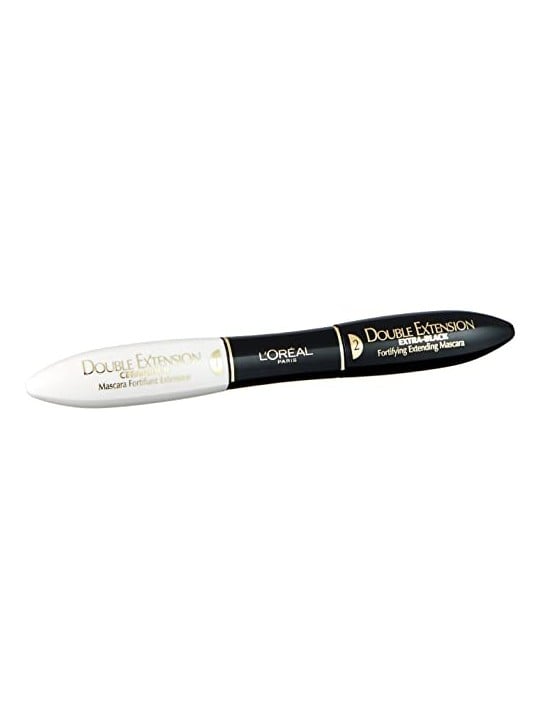 L'Orï¿½ï¿½al Double Extension Mascara Carbon Black  Mascara Rinforzante 2x6ml donna Nero