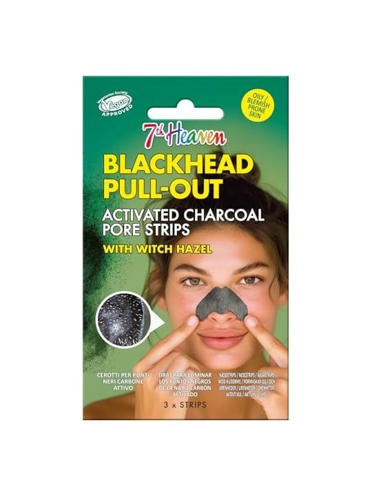 Strisce per pori al carbone 7th Heaven 3 unitï¿½ï¿½ unisex