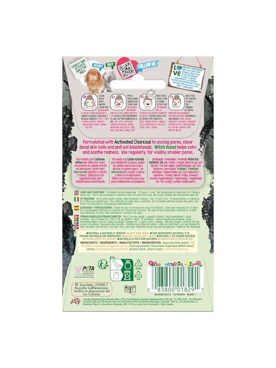Strisce per pori al carbone 7th Heaven 3 unitï¿½ï¿½ unisex