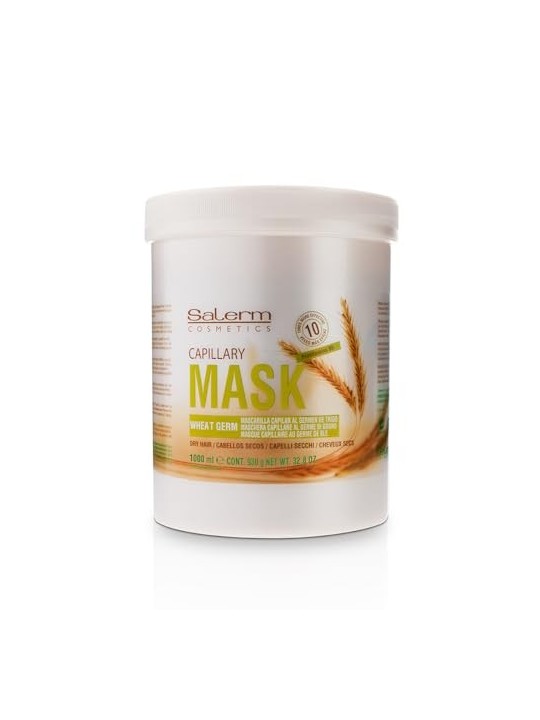 Salerm MASCHERA per CAPELLI con GERME DI GRANO 1000ml unisex