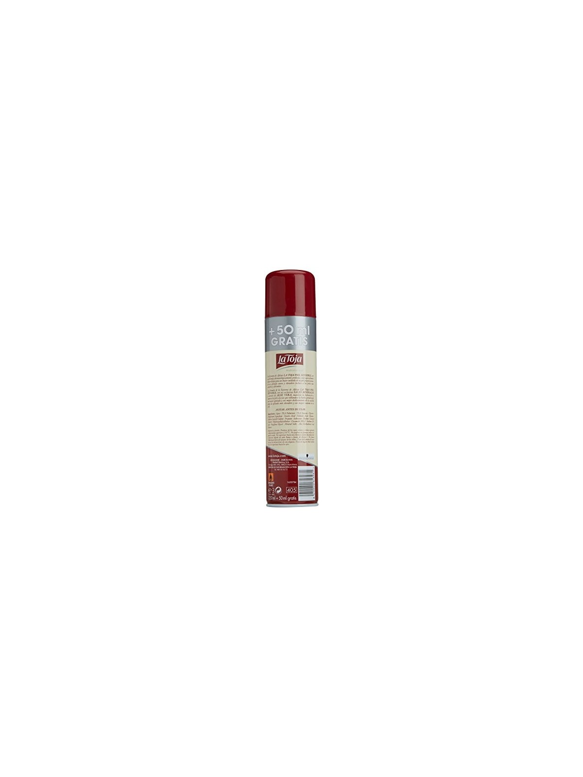 La Toja HIDROTERMAL espuma afeitar pelle sensibile spray 250 50ml uomo