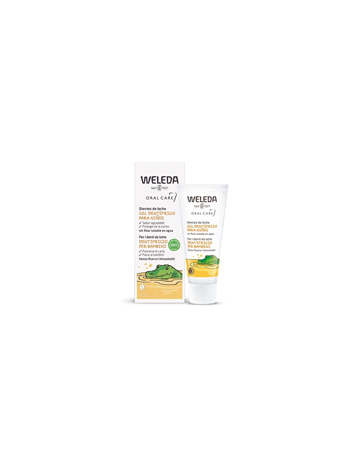Gel dentale per bambini 50ml Code: kWD106 Weleda www.essenzetotalstyle.com 