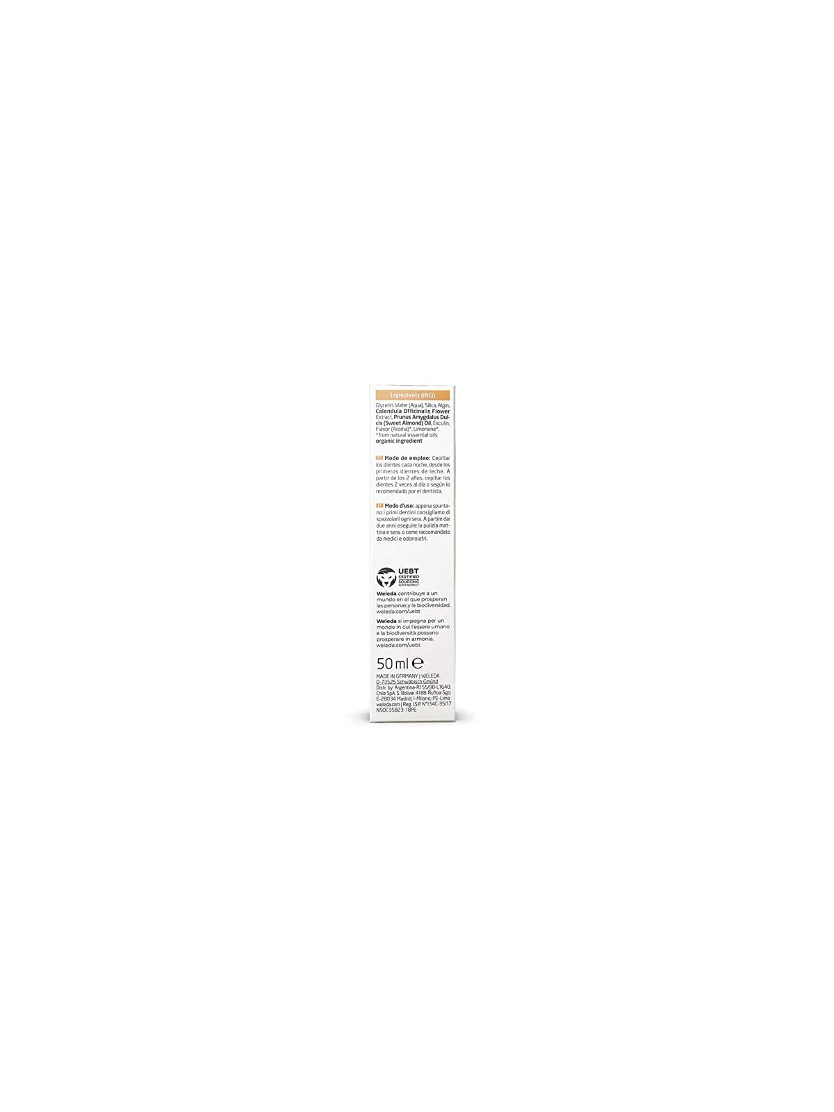 Gel dentale per bambini 50ml Code: kWD106 Weleda www.essenzetotalstyle.com 