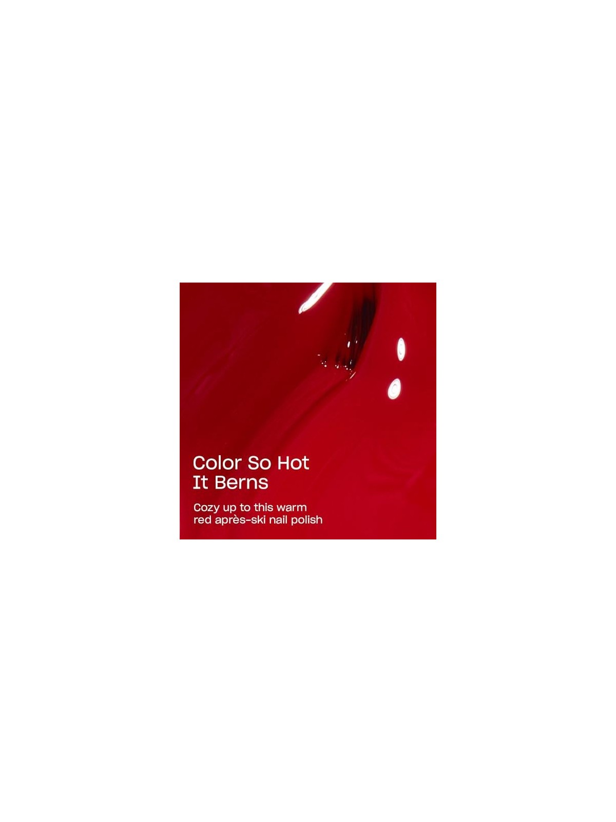 OPI SMALTO PER UNGHIE color so hot it burns