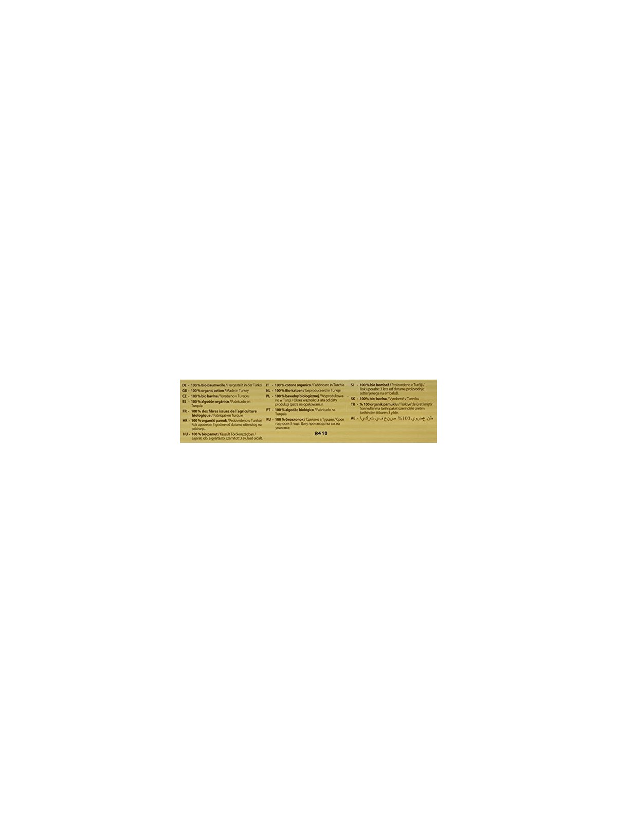 Bastoncini cotone organico Bel NATURE ECOCERT